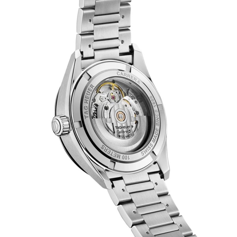 Orologio TAG Heuer Carrera Calibre 5 Blu WBN2112.BA0639