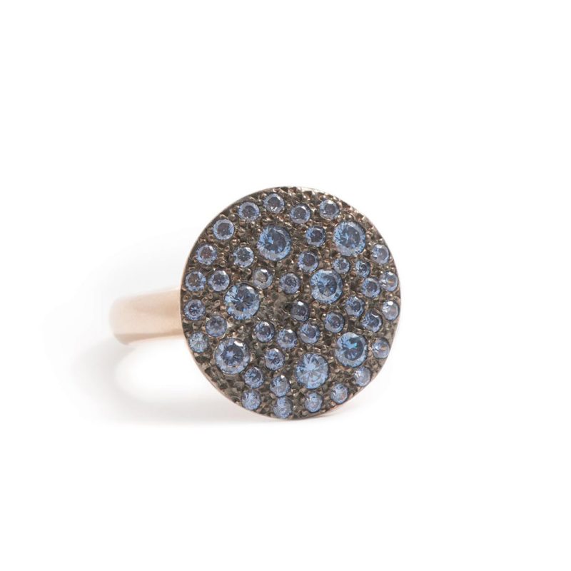 Anello Alisei Pavè Tondo A15