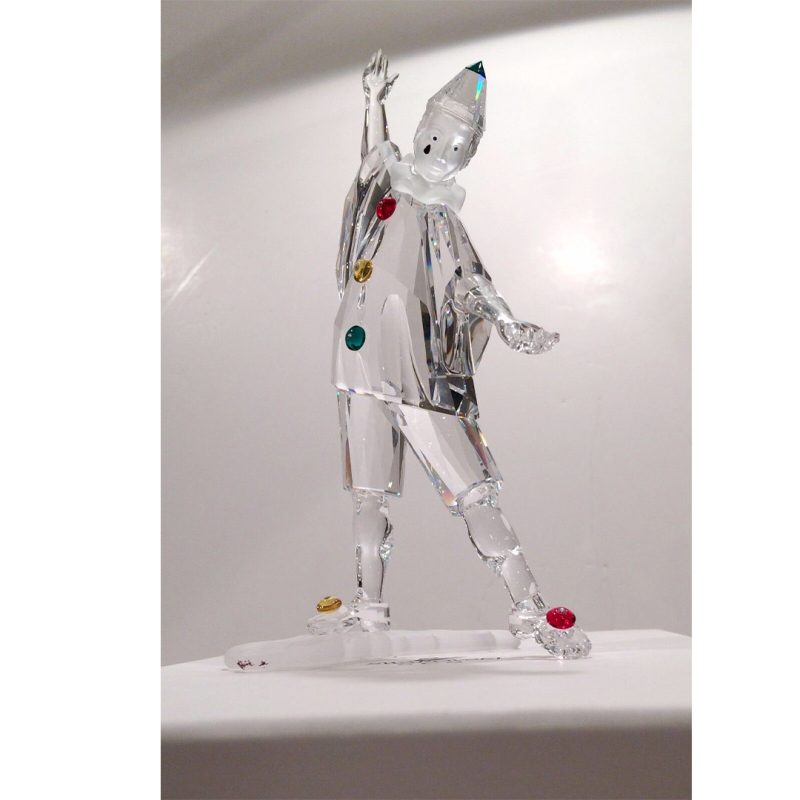 Crystal SCS 1999 Trilogia le Maschere PIERROT A7400 NR099000 Swarovski 1465195