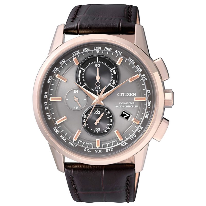 Orologio Uomo Radiocontrollato Eco Drive AT8113-12H