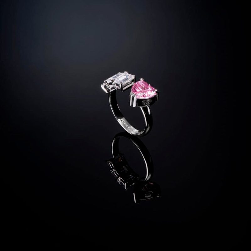 Anello Aperto Cuore Rosa Chiara Ferragni J19AUV43016