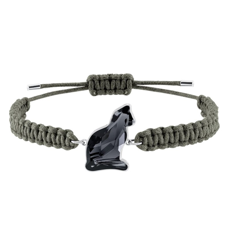 Braccialetto Pets Black Cat Swarovski 5431409