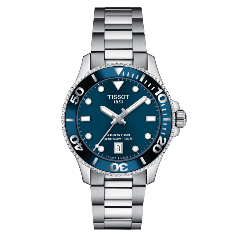 Orologio Tissot Seastar 1000 36mm T1202101104100