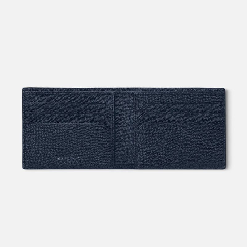 Portafoglio Sartorial Blu 6Cc Montblanc 128585