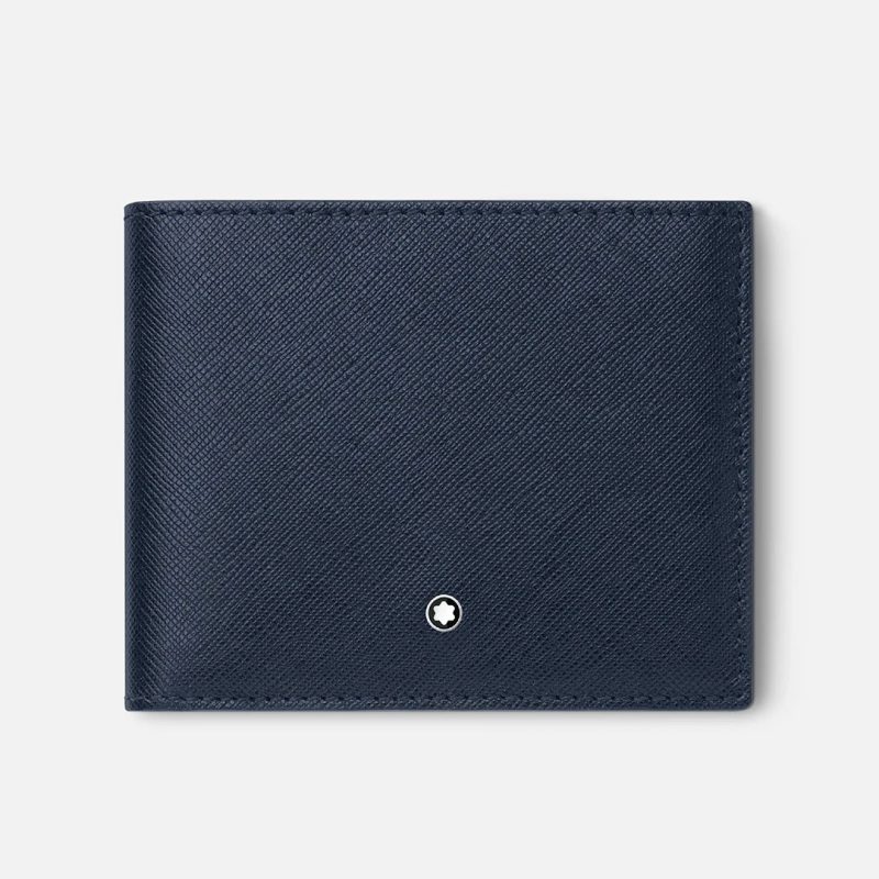 Portafoglio Sartorial Blu 6Cc Montblanc 128585