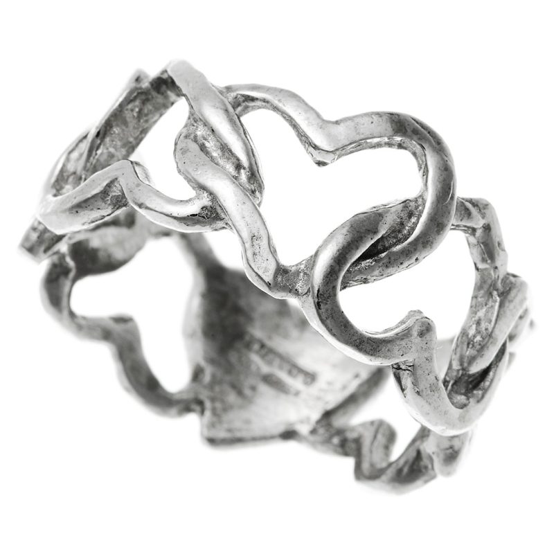 Anello Cuori Intrecci  Giovanni Raspini 9895