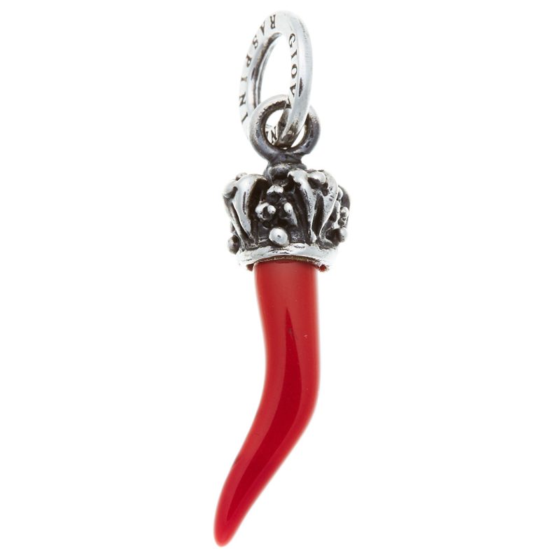 Charm Corno Rosso Corona Giovanni Raspini 10166