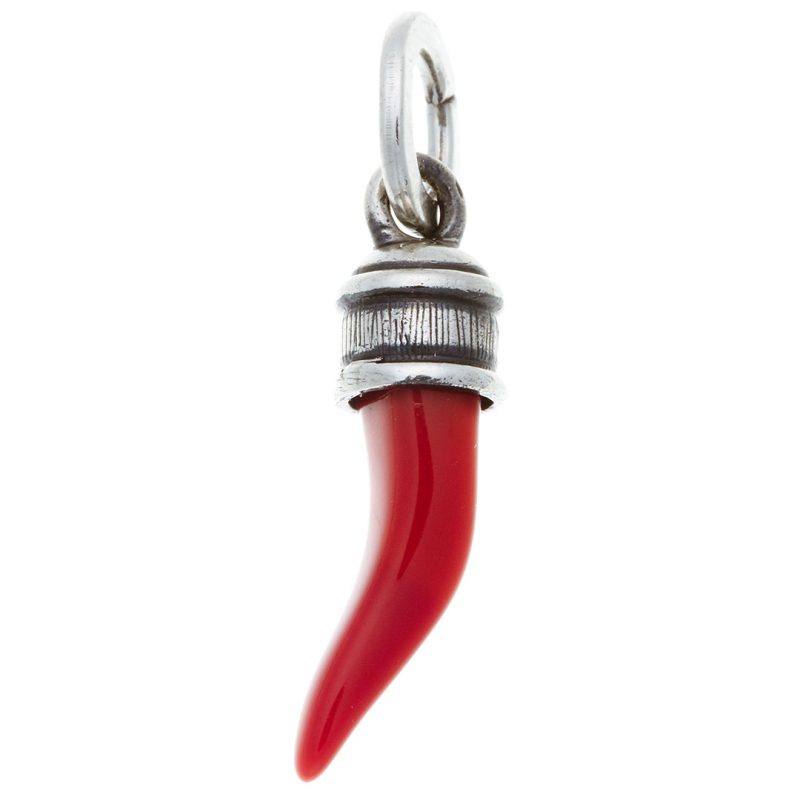 Charm Corno Rosso Liscio Giovanni Raspini 10168