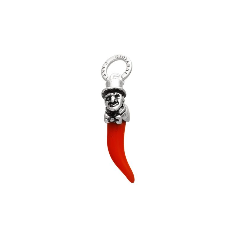 Charm Corno Rosso Gobbo Giovanni Raspini 10998