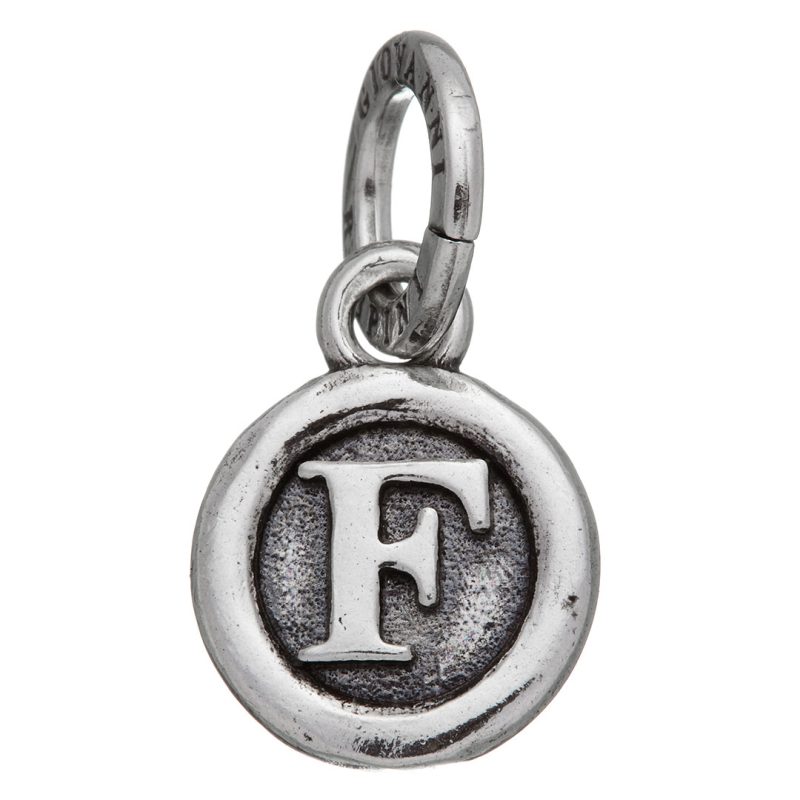 Charm Lettera Bottone ''F'' Giovanni Raspini 9598
