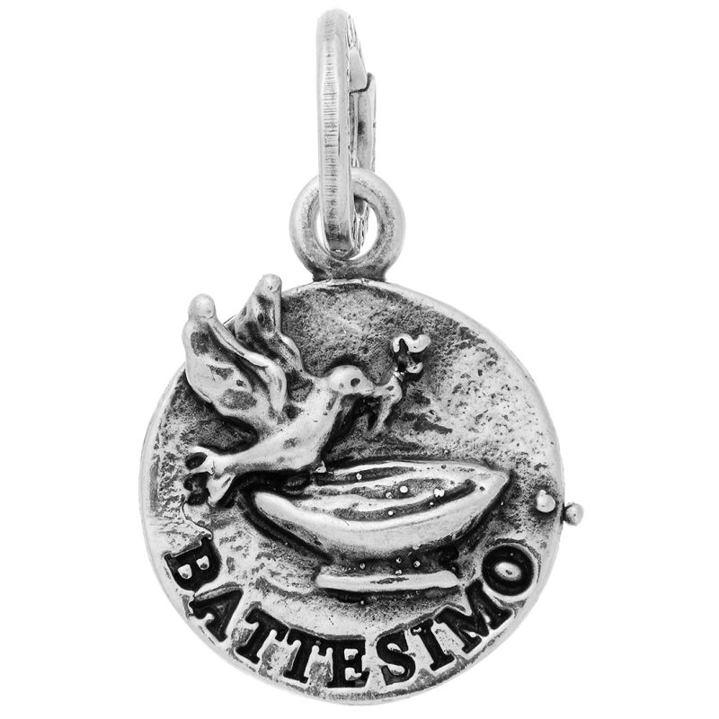 Charm Medaglia Battesimo Giovanni Raspini 10274