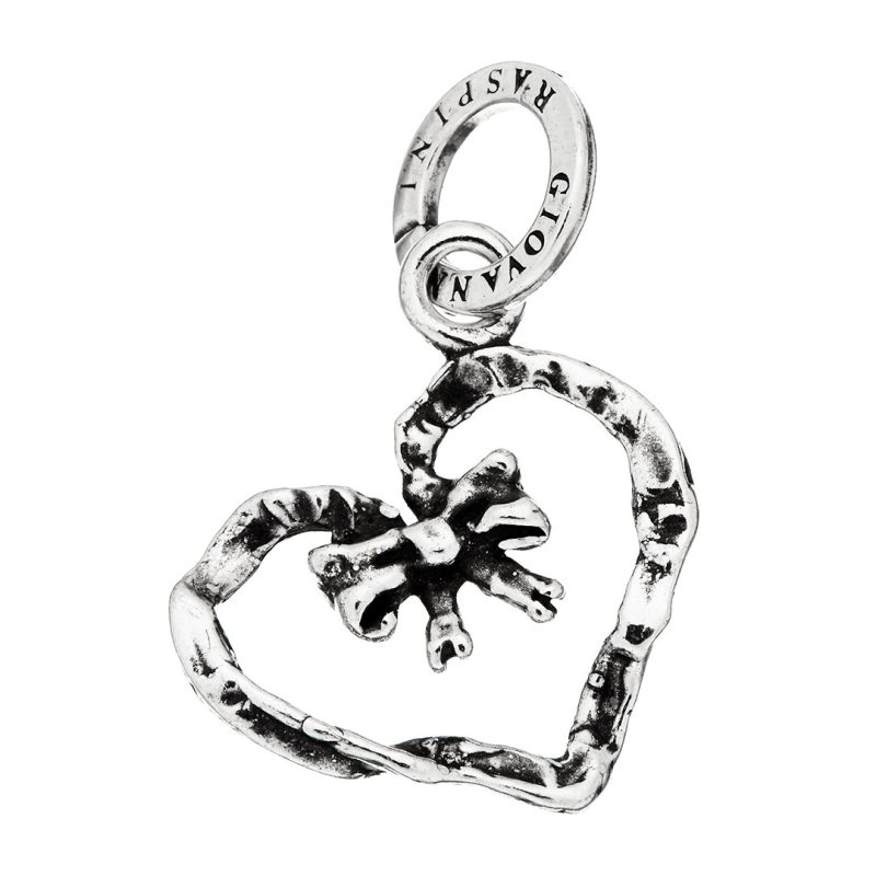 Charm Cuore Fiocco Giovanni Raspini 9464
