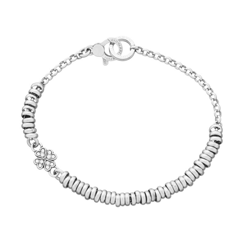 Bracciale Base Quadrifoglio Crystal 20Cm Giovanni Raspini 12205