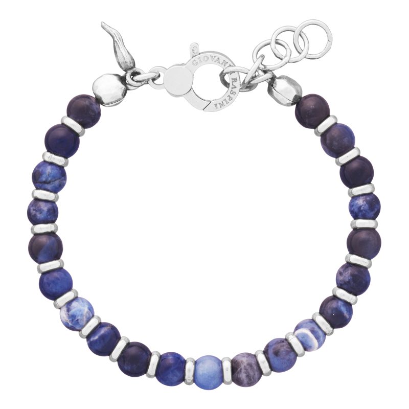 Bracciale Tango Sodalite 22Cm L Giovanni Raspini 12217