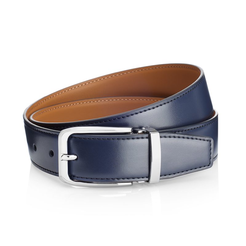 Cintura In Pelle Blu Ottaviani 87651