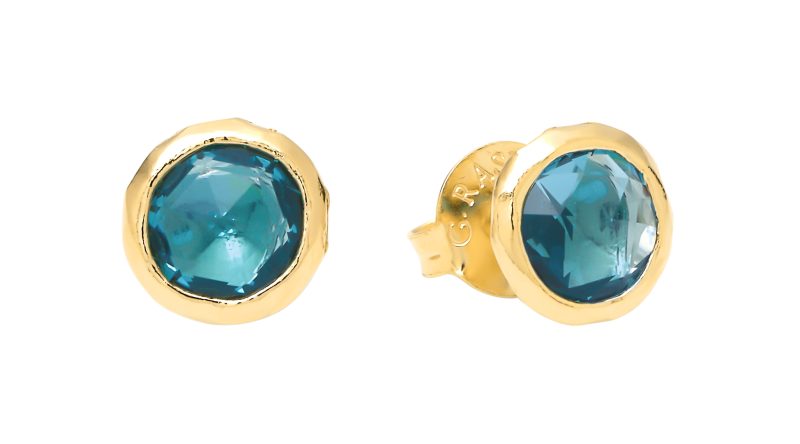 Orecchini Loop Azzurro Giovanni Raspini 12131