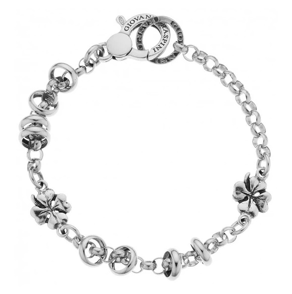 Bracciale 2 Quadrifogli 20Cm Giovanni Raspini 10156