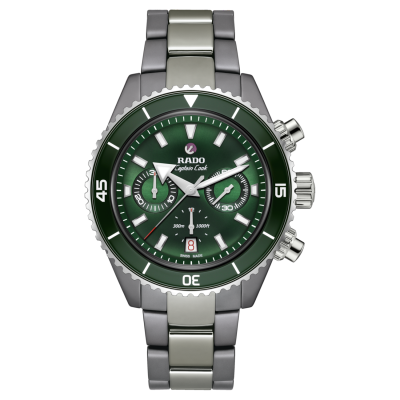 Orologio Rado CAPTAIN COOK HIGH-TECH CERAMIC AUTOMATIC CHRONOGRAPH R32189313