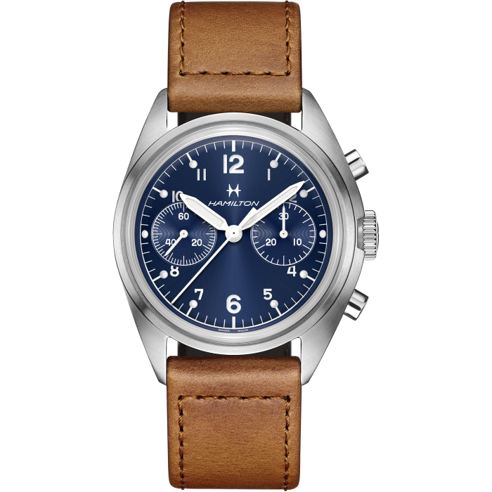 Orologio Hamilton KHAKI AVIATION PILOT PIONEER MECHANICAL CHRONOGRAPH H76409540