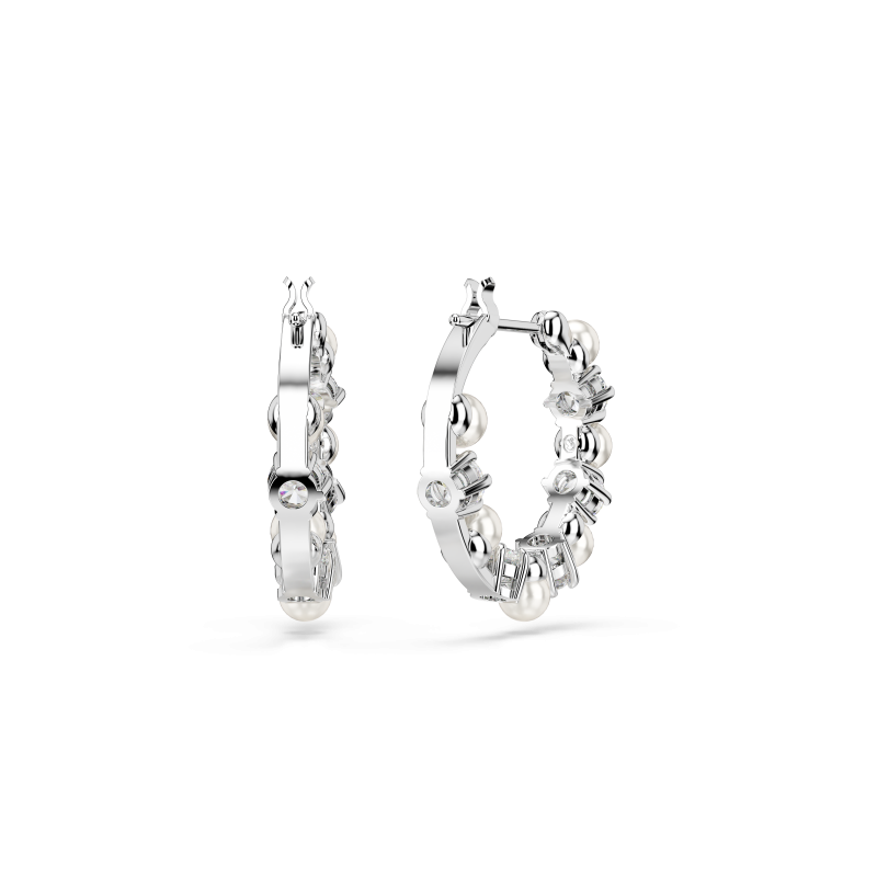 Orecchini a cerchio Matrix Swarovski 5709256 - immagine 3